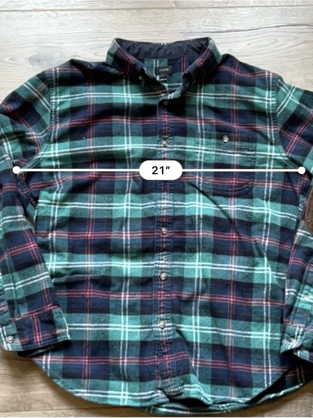 J. Crew soft plaid